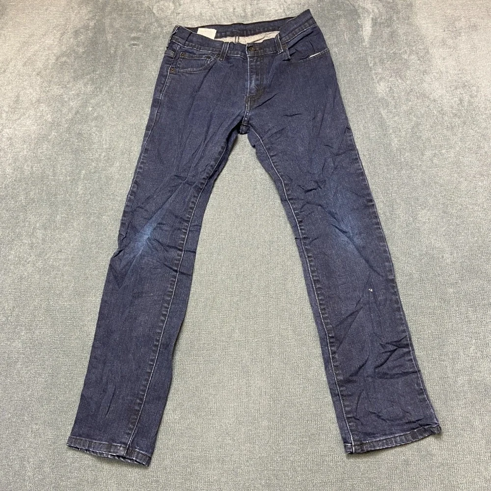 Vintage Levi's 510 Super Skinny Jeans Boys 14 27x27 Blue Denim Cotton Stretch